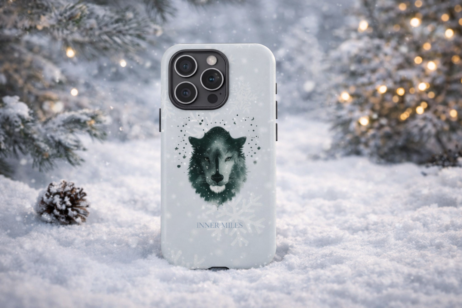 Winter Wolf Instinct Protective Case